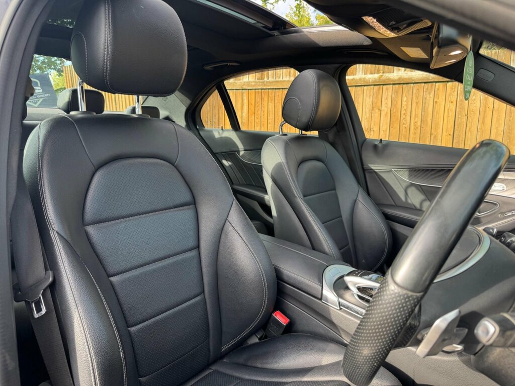 Mercedes-Benz C Class 2016 2.1 C250d Amg Line Premium Plus Estate Blue #20