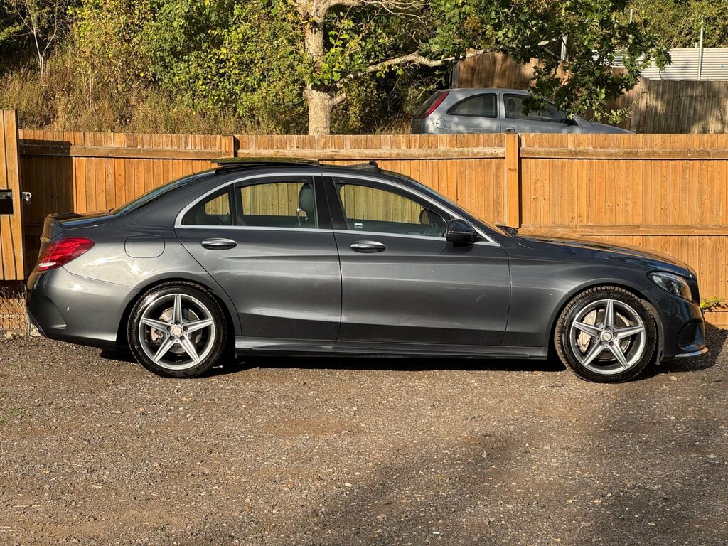 Mercedes-Benz C Class 2016 2.1 C250d Amg Line Premium Plus Estate Blue #14