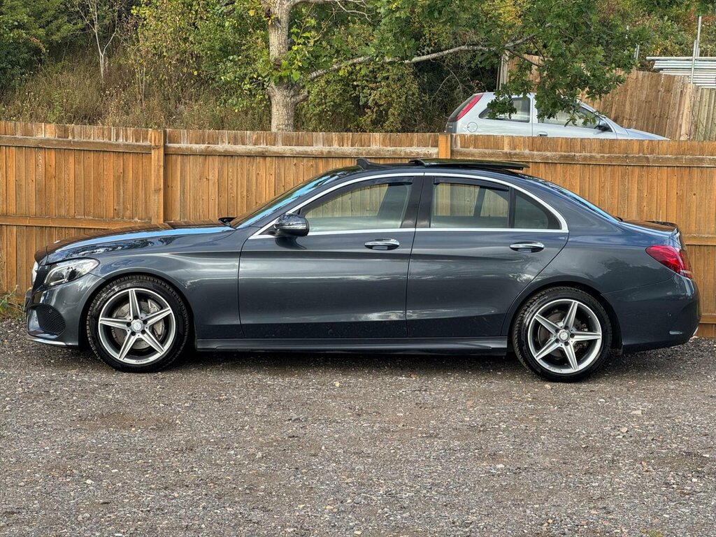 Mercedes-Benz C Class 2016 2.1 C250d Amg Line Premium Plus Estate Blue #12