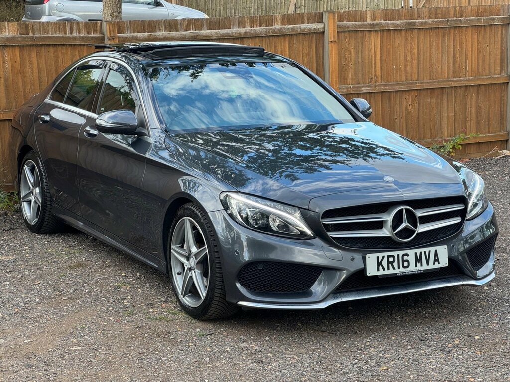 Mercedes-Benz C Class 2016 2.1 C250d Amg Line Premium Plus Estate Blue #11