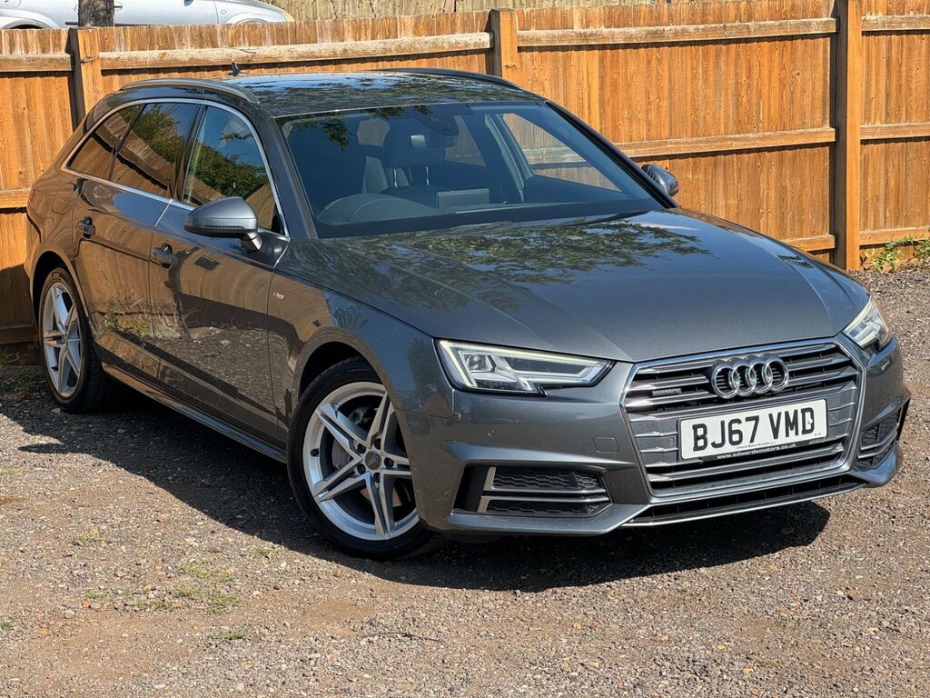 Audi A4 Avant 2.0 Tdi S Line S Tronic Quattro Euro 6 Ss Grey