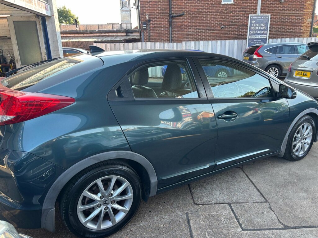 Honda Civic 1.8 I-vtec Ex Euro 5 Ss Green #4