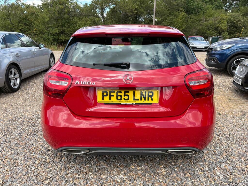 Mercedes-Benz A Class 1.5 A180d Sport Euro 6 S S PF65LNR Red #6