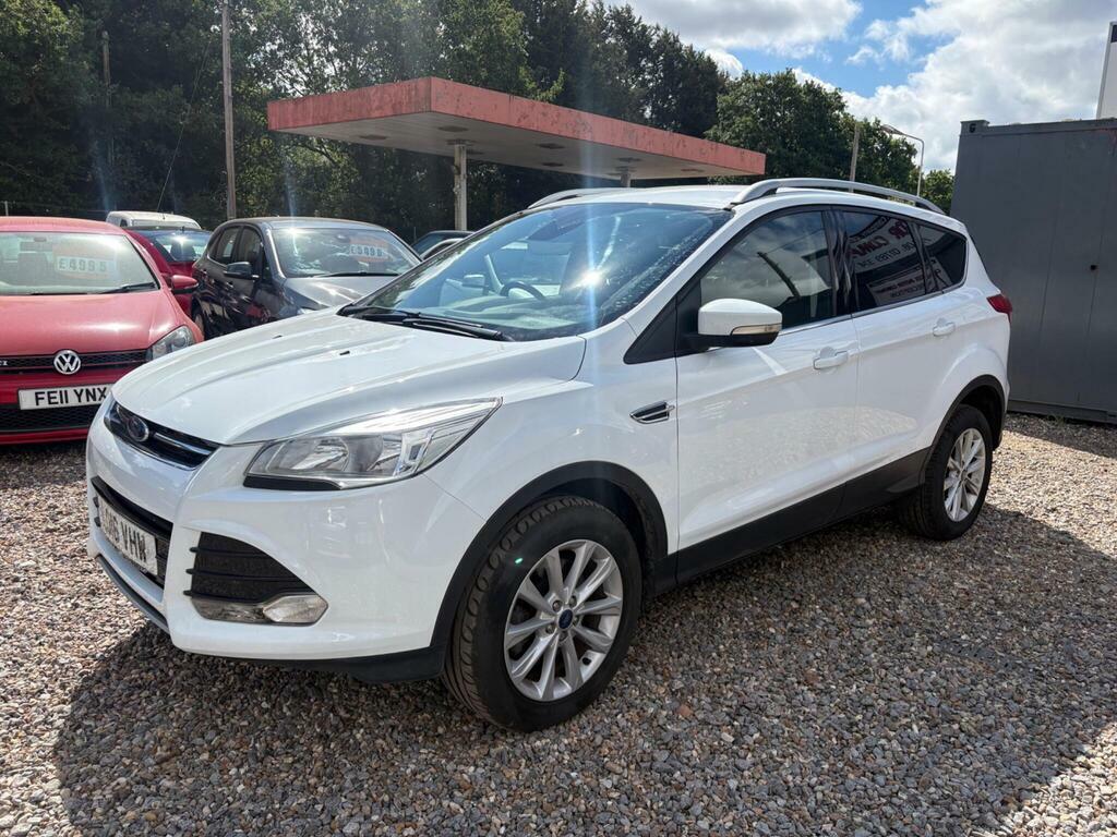 Ford Kuga 2.0 Tdci Titanium 2Wd Euro 6 S S White #4