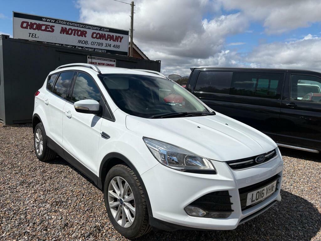 Ford Kuga 2.0 Tdci Titanium 2Wd Euro 6 S S White