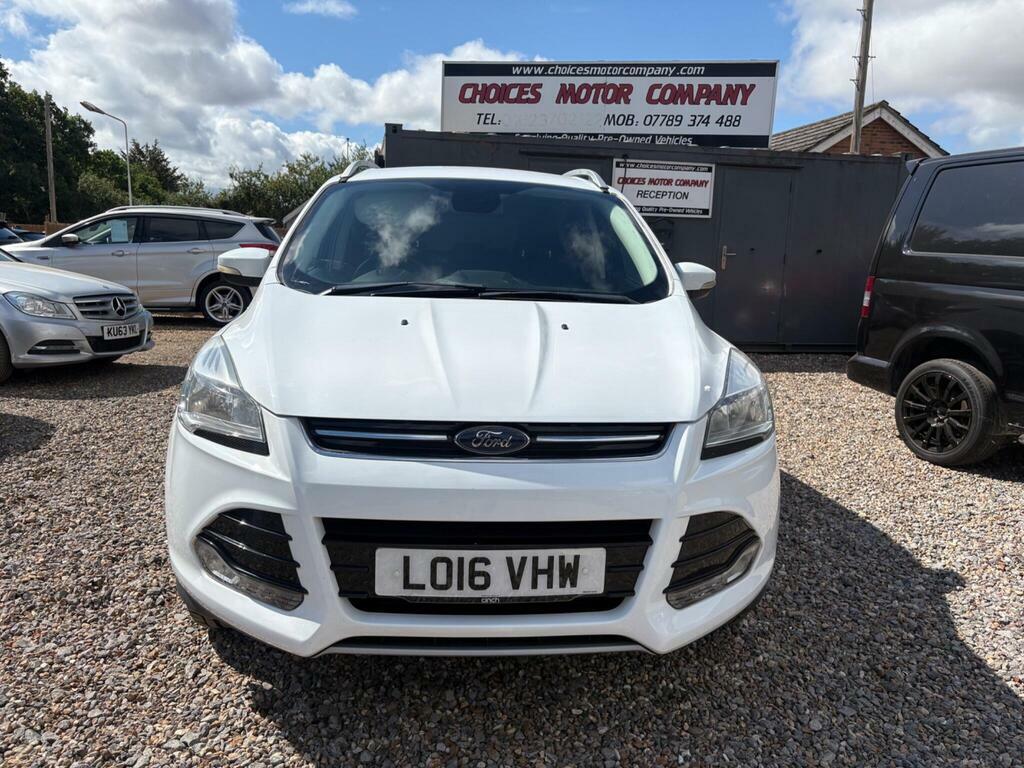 Ford Kuga 2.0 Tdci Titanium 2Wd Euro 6 S S White #2