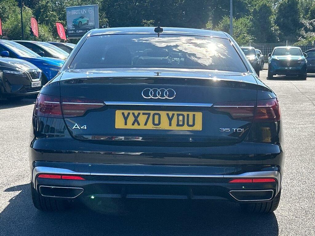 Audi A4 2.0 Tdi 35 S Line Saloon S Tronic Euro YX70YDU Black #5