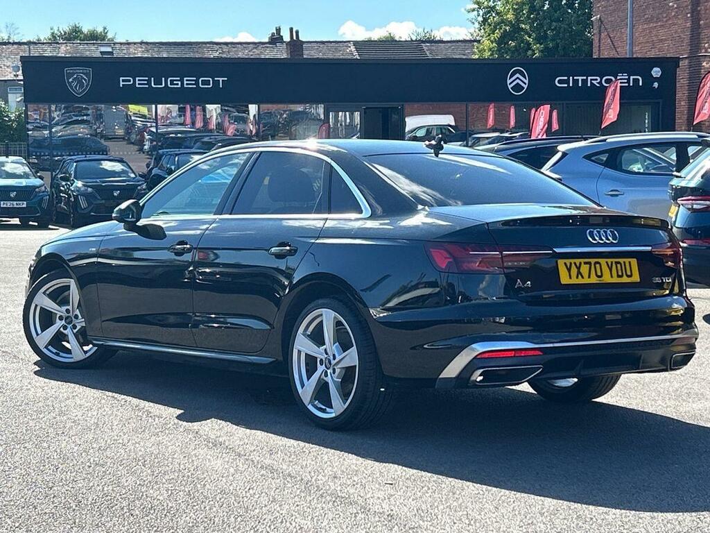 Audi A4 2.0 Tdi 35 S Line Saloon S Tronic Euro YX70YDU Black #3