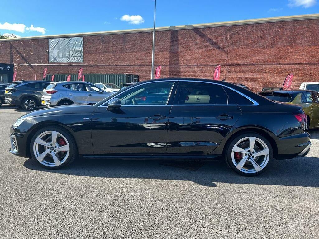 Audi A4 2.0 Tdi 35 S Line Saloon S Tronic Euro YX70YDU Black #6