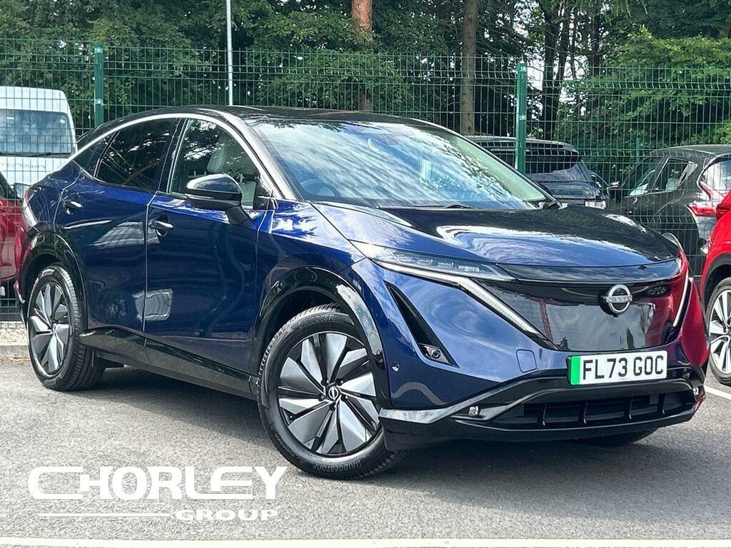 Nissan Ariya 87Kwh Evolve Suv 22Kw Charger 2 Blue