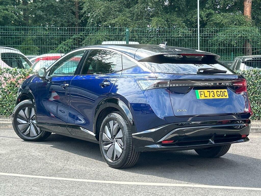 Nissan Ariya 87Kwh Evolve Suv 22Kw Charger 2 Blue #3