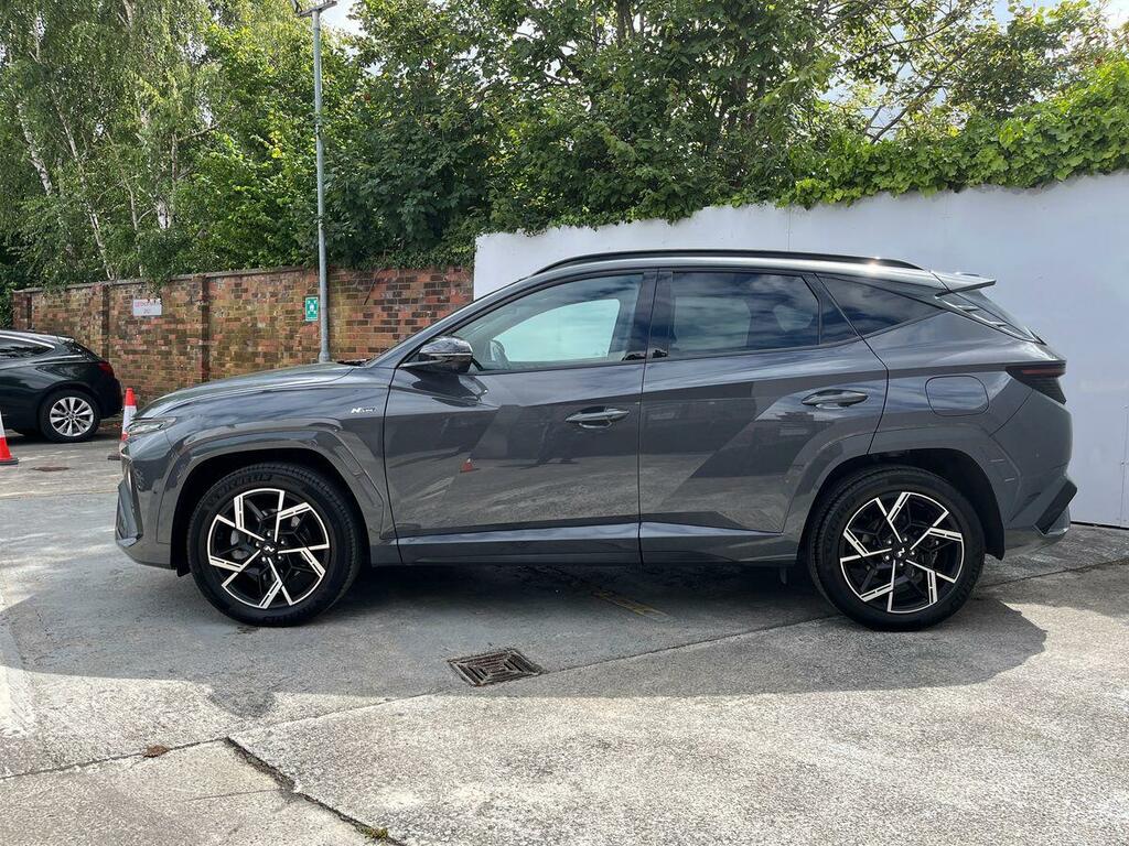 Hyundai Tucson 1.6 T-gdi N Line S Suv Hybrid Euro PK75MZF Grey #6