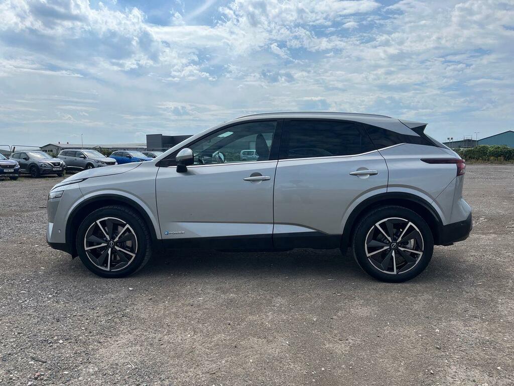 Nissan Qashqai 1.5 H E-power Tekna Suv Hybrid Eur PN72YXJ Silver #6