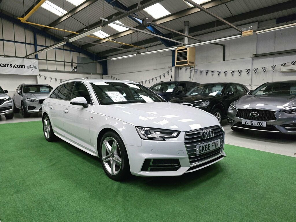 Audi A4 Avant 2.0 Tdi S Line S Tronic Euro 6 Ss White #5