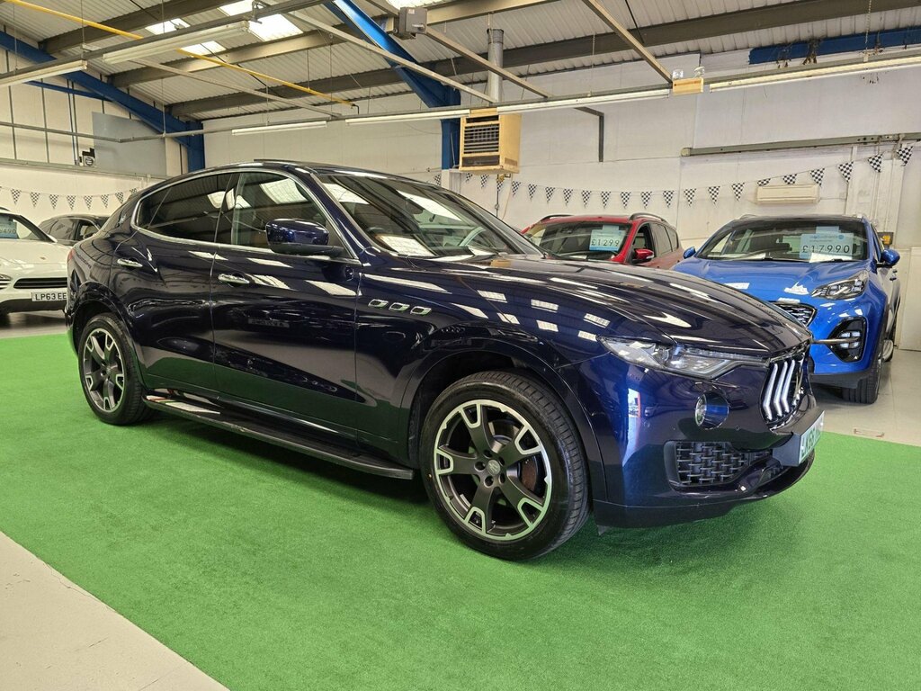 Maserati Levante 3.0D V6 Zf 4Wd Euro 6 Ss LK66YKC Blue #2