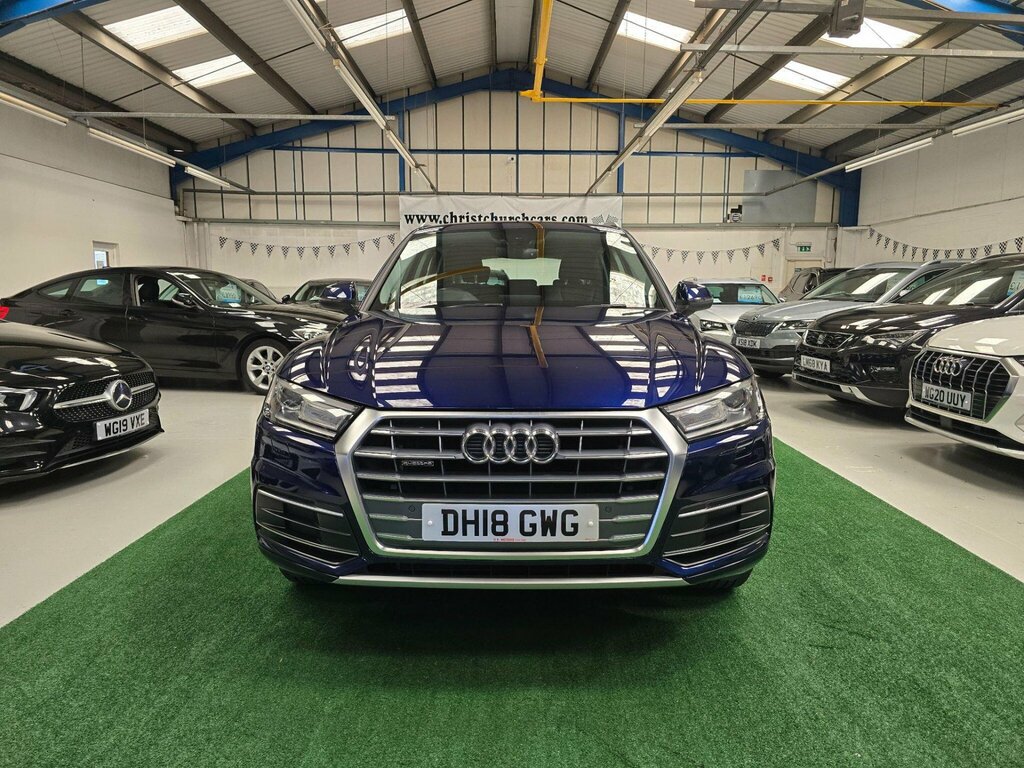 Audi Q5 2.0 Tdi Sport S Tronic Quattro Euro 6 Ss DH18GWG Blue #5