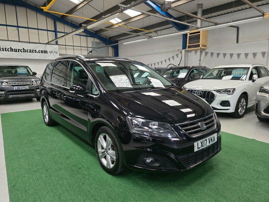 Seat Alhambra 2.0 Tdi Se Lux Dsg Euro 6 Ss LX17VKA Black #2