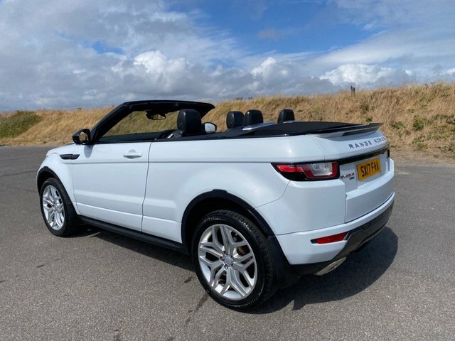 Land Rover Range Rover Evoque Td4 Hse Dynamic Convertible White #4