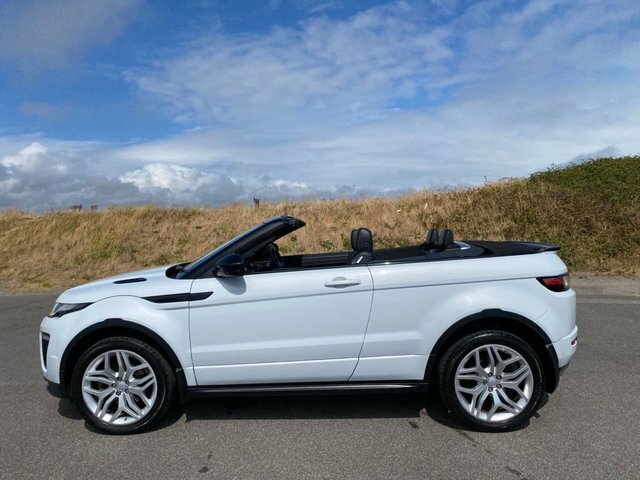 Land Rover Range Rover Evoque Td4 Hse Dynamic Convertible White #3