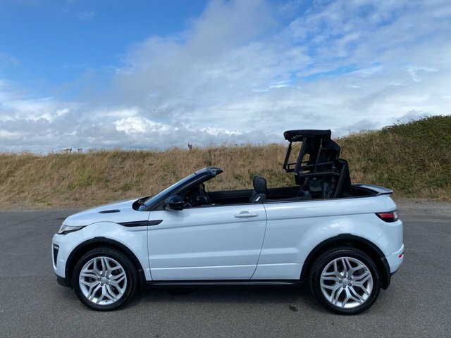 Land Rover Range Rover Evoque Td4 Hse Dynamic Convertible White #6