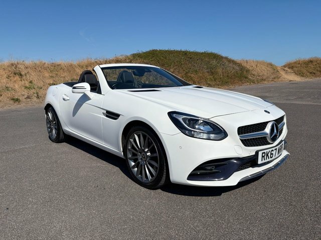 Mercedes-Benz SLC Slc300 Amg Line U6423 Ulez White #13