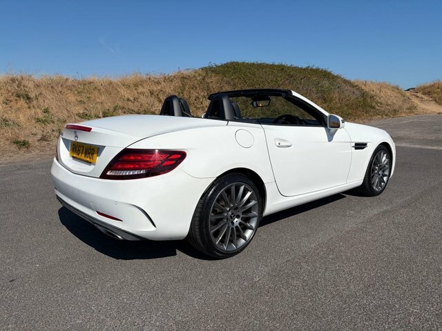Mercedes-Benz SLC Slc300 Amg Line U6423 Ulez White #8