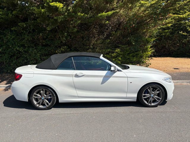 BMW 2 Series M240i Convertible White #6