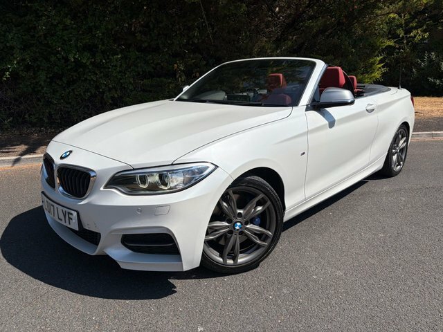 BMW 2 Series M240i Convertible White
