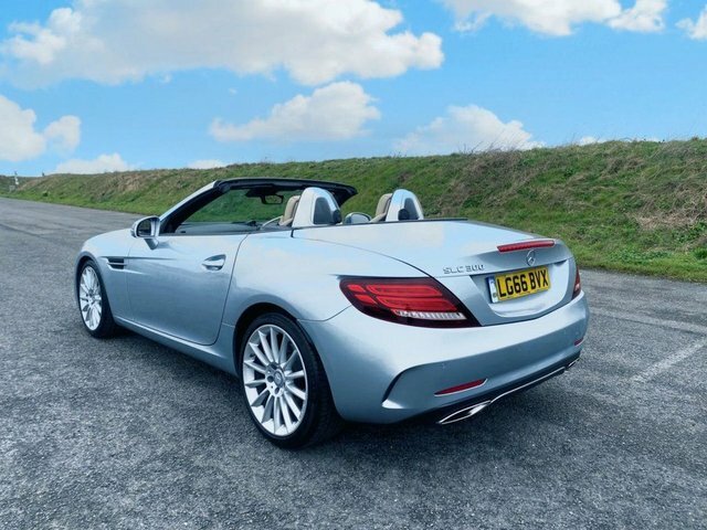 Mercedes-Benz SLC Slc300 Amg Line Convertible GDL777 Silver #5