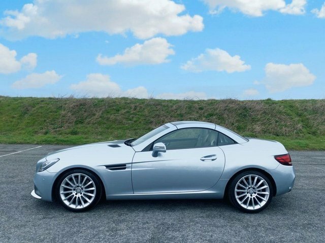Mercedes-Benz SLC Slc300 Amg Line Convertible GDL777 Silver #4