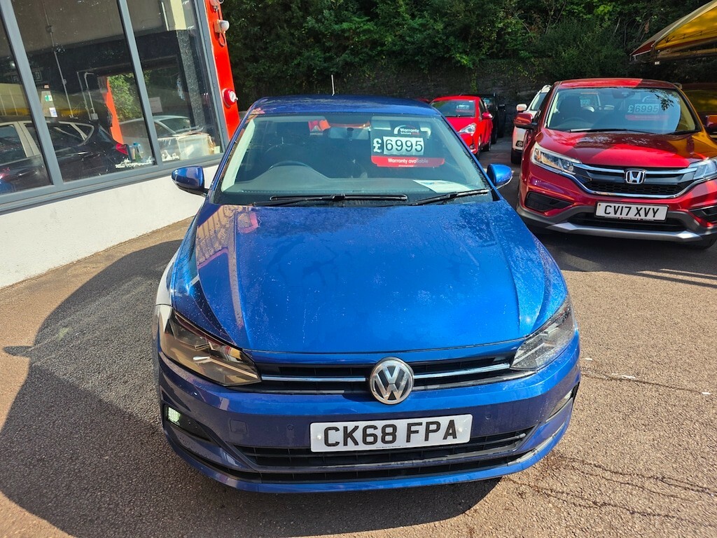 Volkswagen Polo Se Hatchback CK68FPA Blue #2
