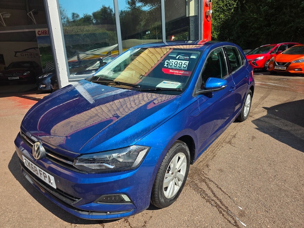 Volkswagen Polo Se Hatchback CK68FPA Blue