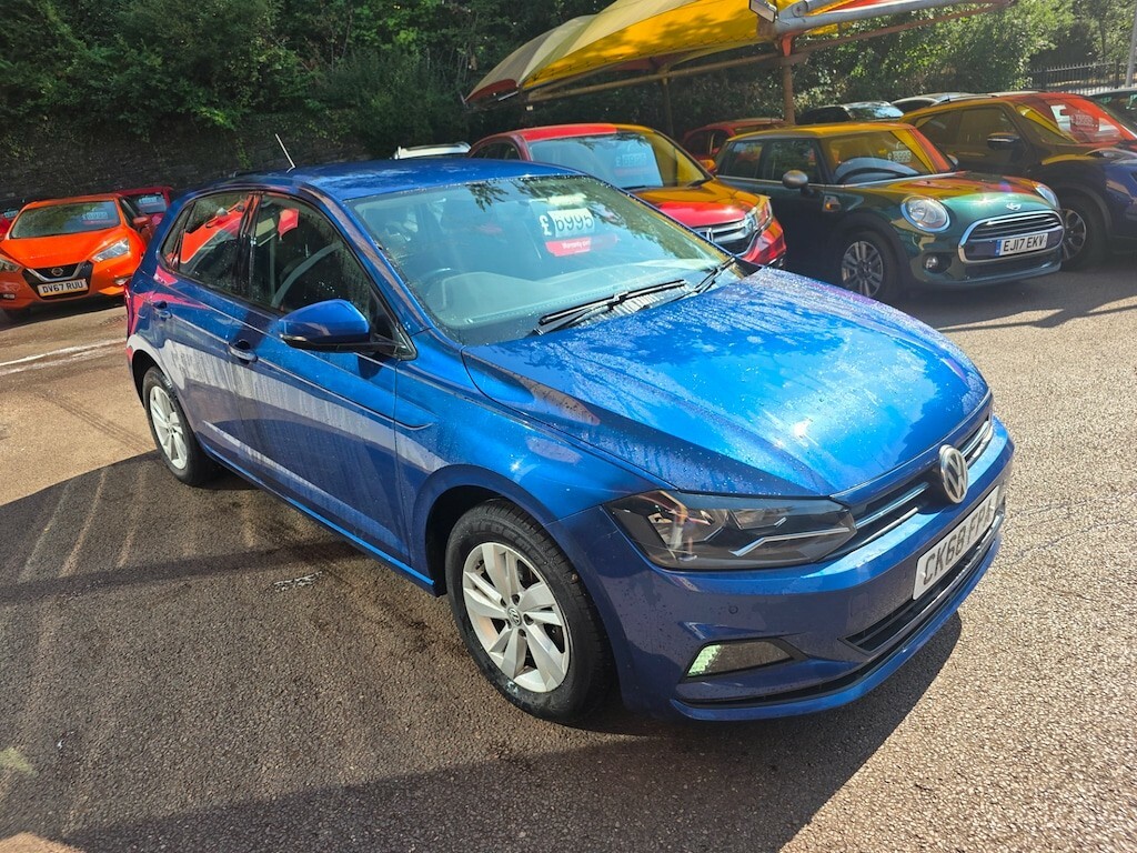 Volkswagen Polo Se Hatchback CK68FPA Blue #3