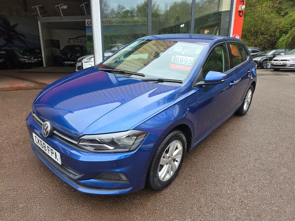 Volkswagen Polo Se Hatchback CK68FPA Blue #4