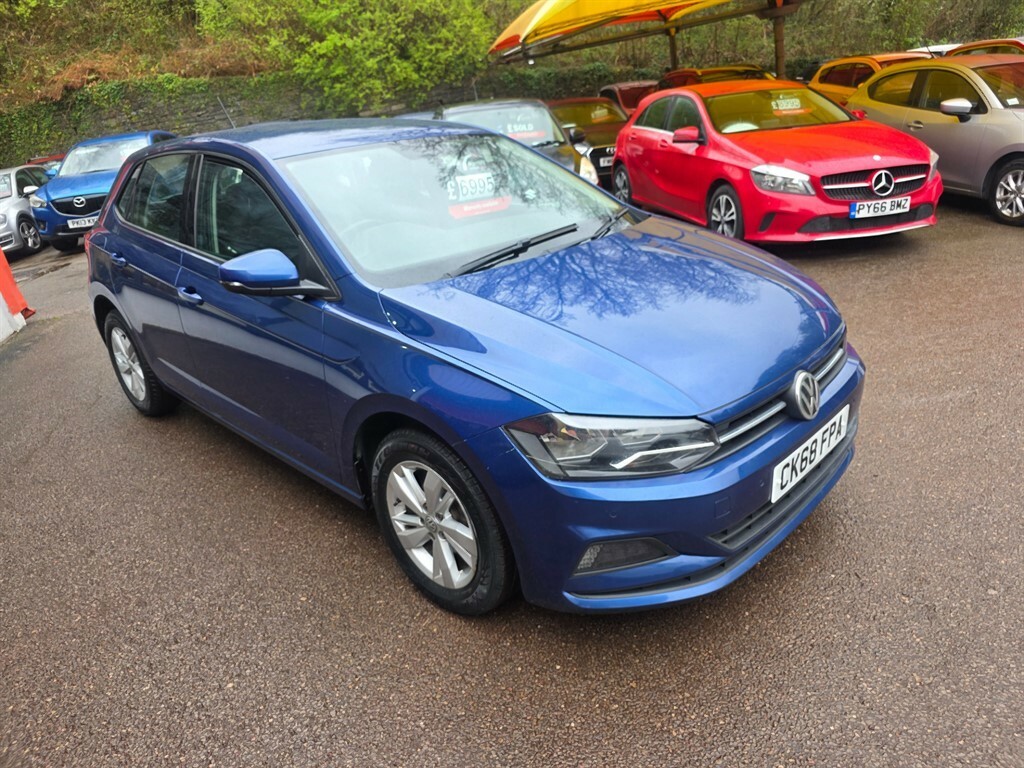 Volkswagen Polo Se Hatchback CK68FPA Blue #6