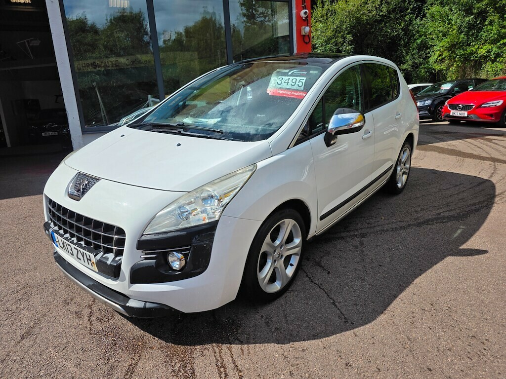 Peugeot 3008 Hdi Allure Hatchback LK13ZYH White