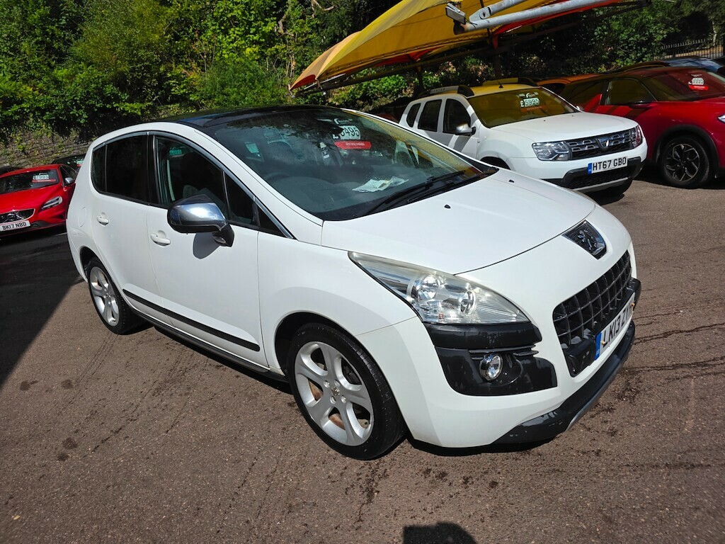 Peugeot 3008 Hdi Allure Hatchback LK13ZYH White #3
