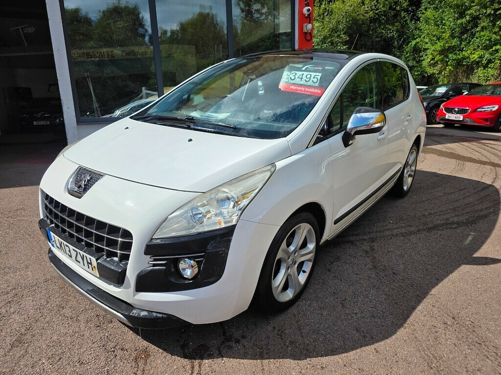 Peugeot 3008 Hdi Allure Hatchback LK13ZYH White #4