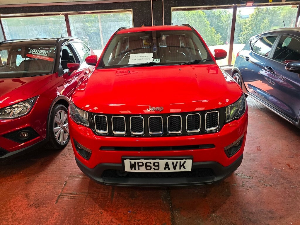 Jeep Compass Multijet II Longitude Estate Red #6