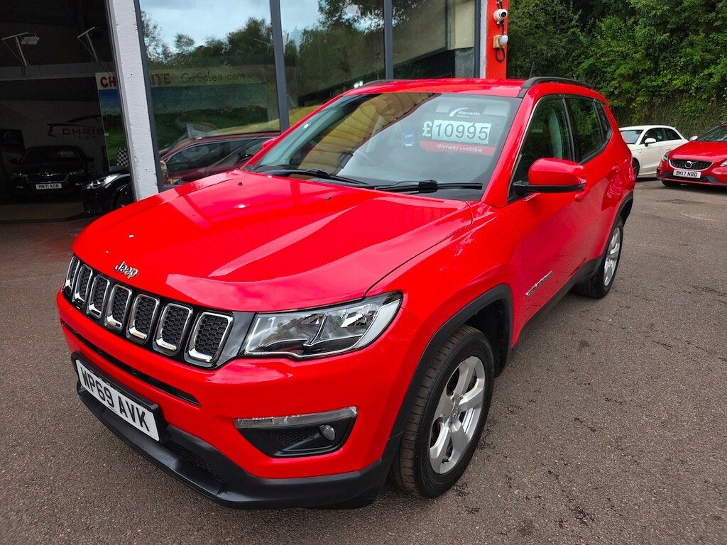 Jeep Compass Multijet II Longitude Estate Red