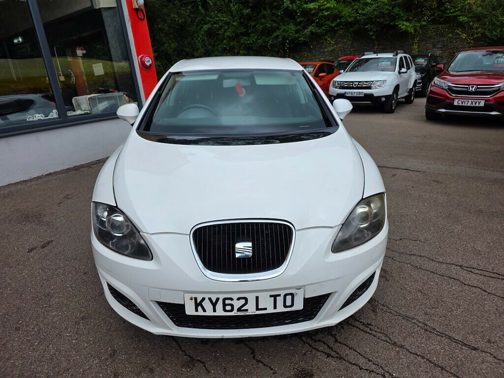 Seat Leon Tdi Cr Se Copa Hatchback KY62LTO White #2