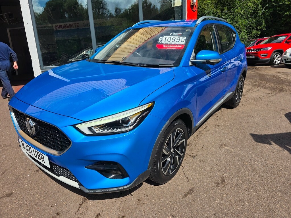 MG ZS 1.5 Vti-tech Exclusive Hatchback Blue