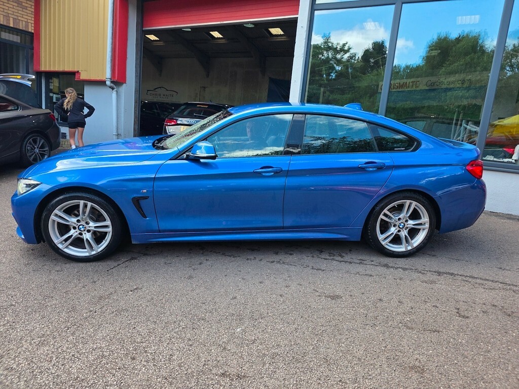 BMW 4 Series Gran Coupe 420I M Sport Professional Media Coupe P Blue #5