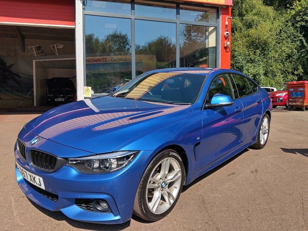 BMW 4 Series Gran Coupe M Sport Gran Coupe Coupe Blue