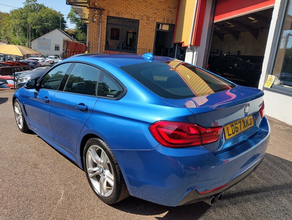 BMW 4 Series Gran Coupe M Sport Gran Coupe Coupe LD67XKJ Blue #6