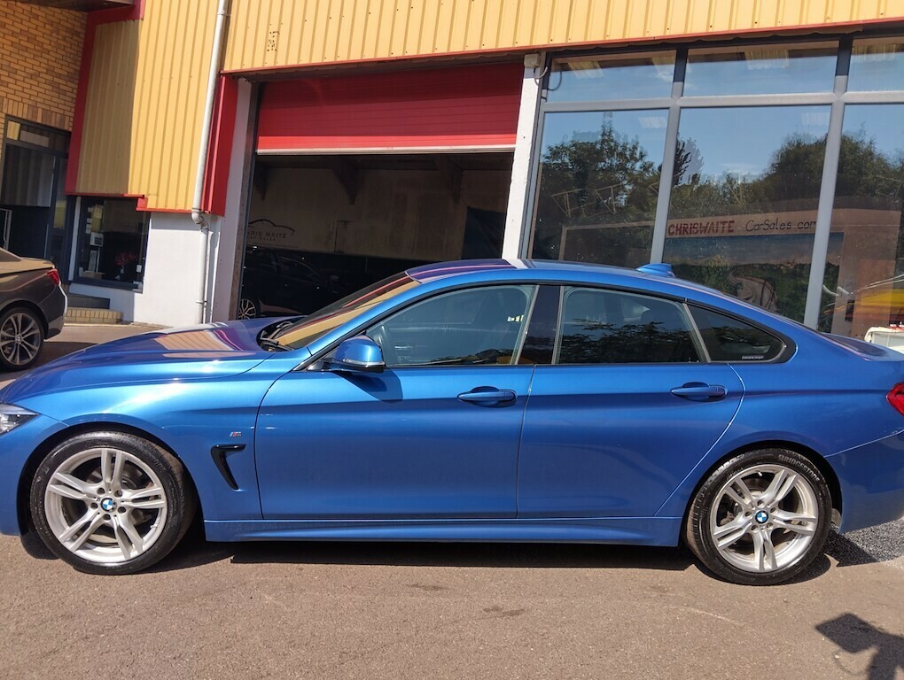 BMW 4 Series Gran Coupe M Sport Gran Coupe Coupe LD67XKJ Blue #5