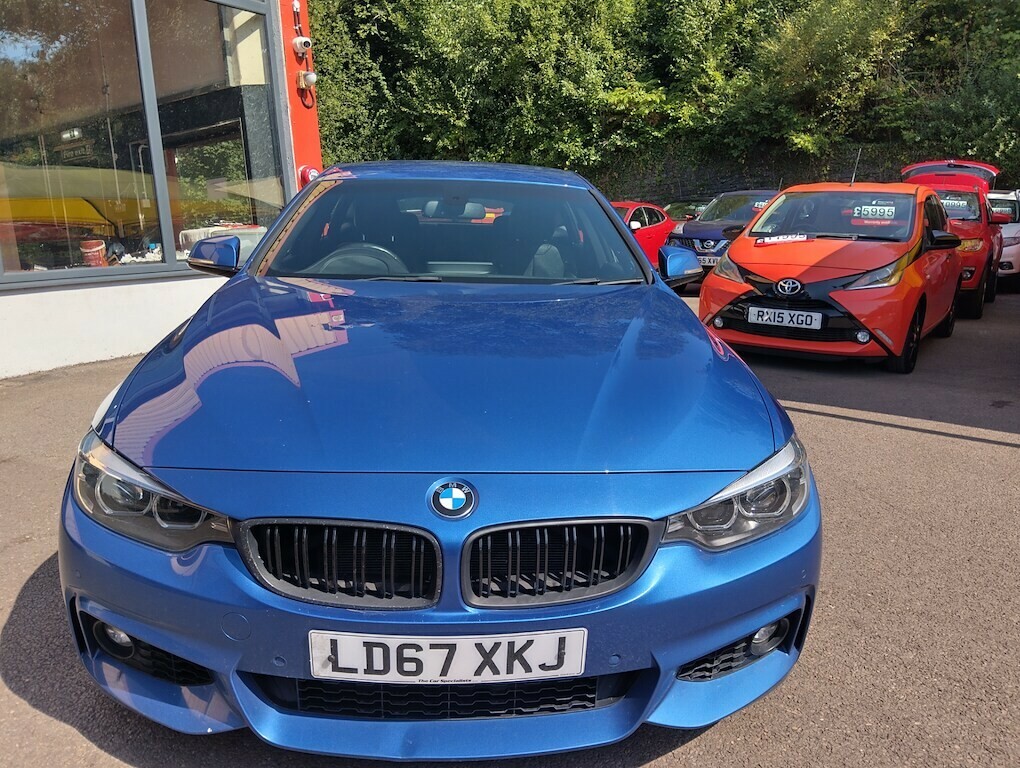BMW 4 Series Gran Coupe M Sport Gran Coupe Coupe LD67XKJ Blue #2