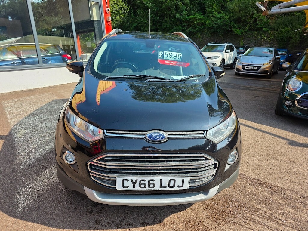 Ford Ecosport 1.0 Ecoboost Titanium Hatchback Black #2