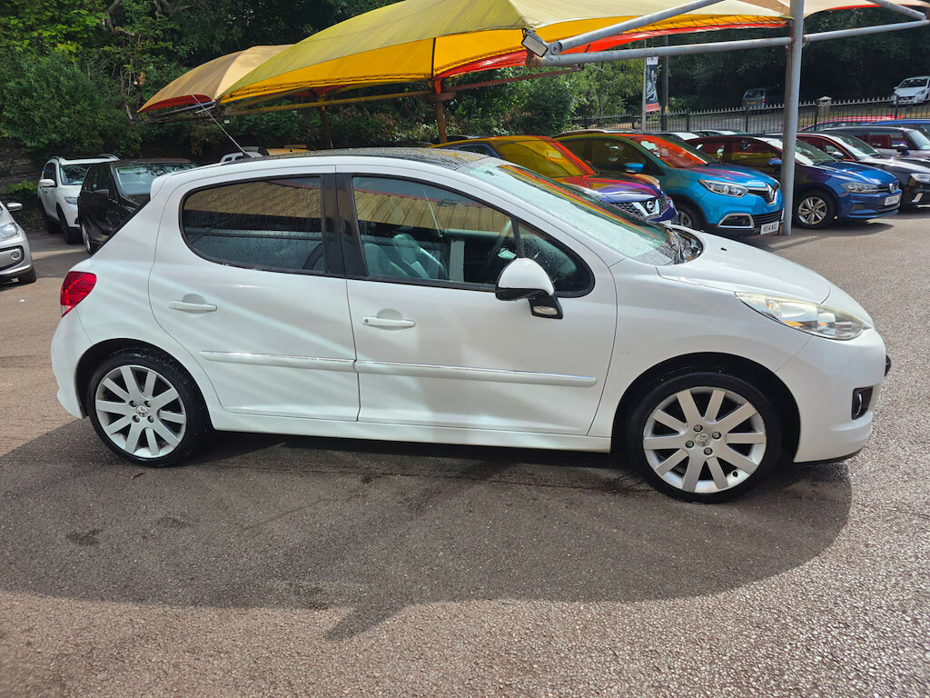 Peugeot 207 1.6 Vti 120 Allure Hatchback White #6