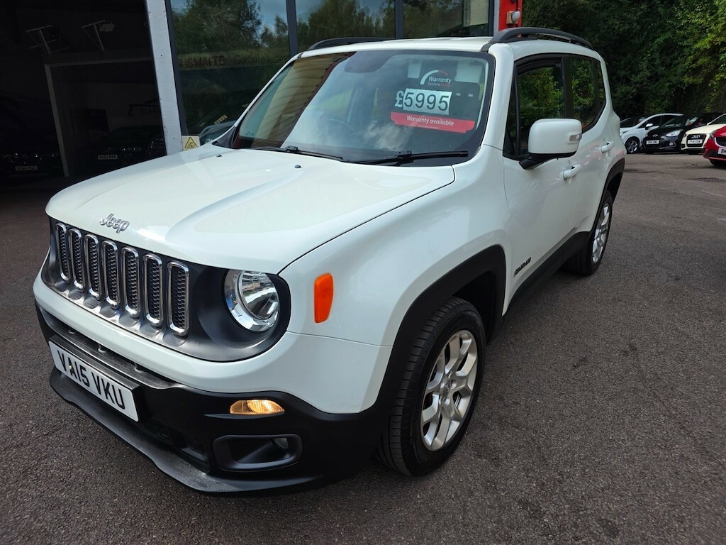 Jeep Renegade 2.0 Multijet Longitude 4Wd Estate Manua White